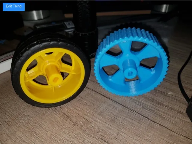 Make of Arduino Wheel customRS by Printmajstr | Download free STL model ...