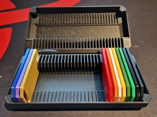 Filament Sample Box | Infill / Color Swatch | Fully Printable