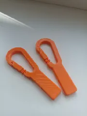 Print-In-Place Whistle Carabiner