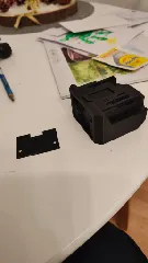 IMPROVED Parkside-to-Makita LXT Battery Adapter (Standard Connectors, 2 Sizes, Latch & Lid)