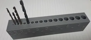 Metric Drill Bit Stand