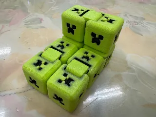 Minecraft Creeper Infinity Cube