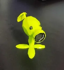 Low Poly Peashooter