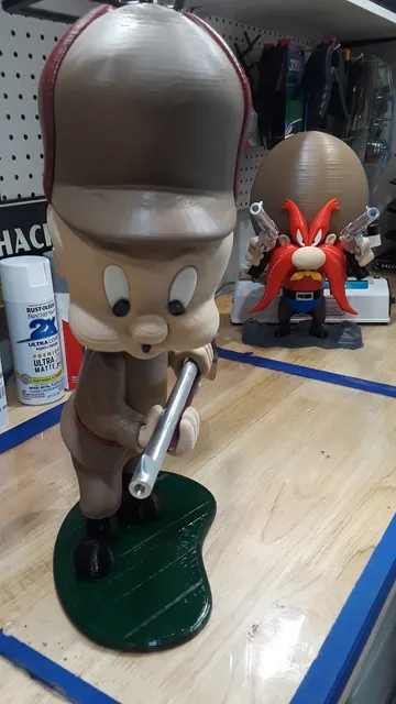 Make of Elmer Fudd by Grantj | Download free STL model | Printables.com