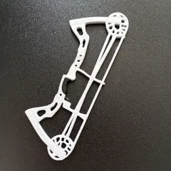 Compound bow keychain