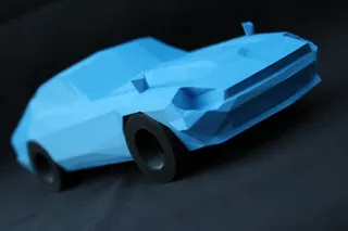 Low-Poly Datsun 240Z
