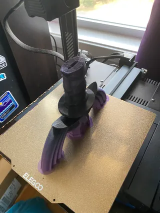 Collapsing Master Sword (Print-in-Place) by 3D Printing World