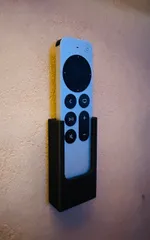 Apple TV 5th Gen Remote Holder for Under Table or Wall Mount