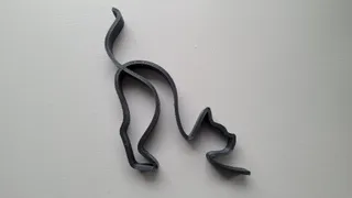 Minimalist Cat Sculpture
