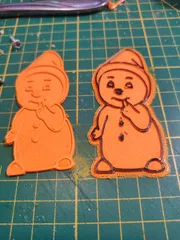 snowmen - 2 color