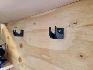 Bike helmet hook