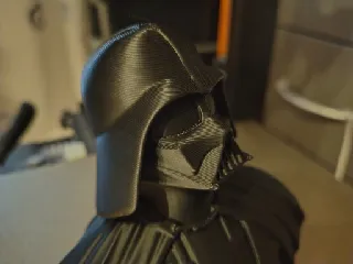 Darth Vader Bust - base+lettering