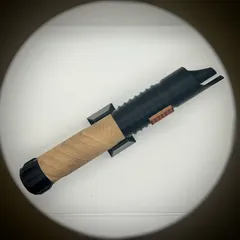 Custom Lightsaber Assembly (No glue, No Supports)