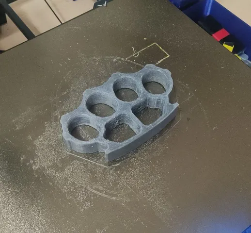 Brass Knuckles by Dengamleninja | Download free STL model | Printables.com
