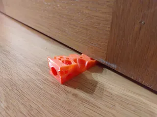 Cheeze door-stop.