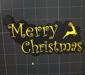 Christmas keychain