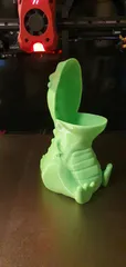 Chubby T-Rex Dino Pencil Holder / Pot No Supports