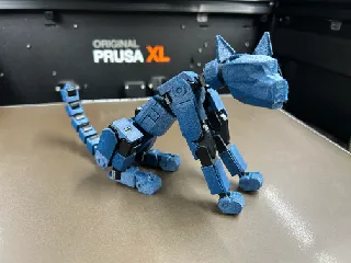 Gyro 7 Printable Jointed Cat by Neybao | Download free STL model ...