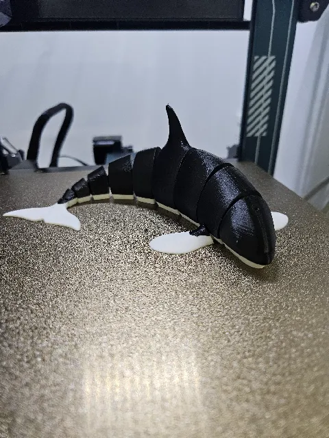 Make of Articulated Orca by MoltenPlasticNuts | Download free STL model ...