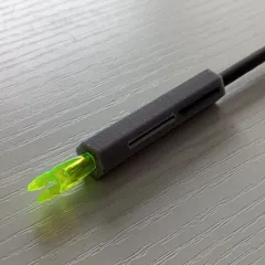 Arrow fletching marking jig (parametric)