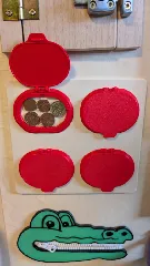 Wet wipes lid - stronger joint