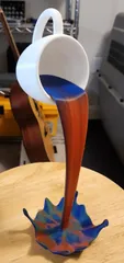 Floating Cup (smoother look, foolproof assembly)