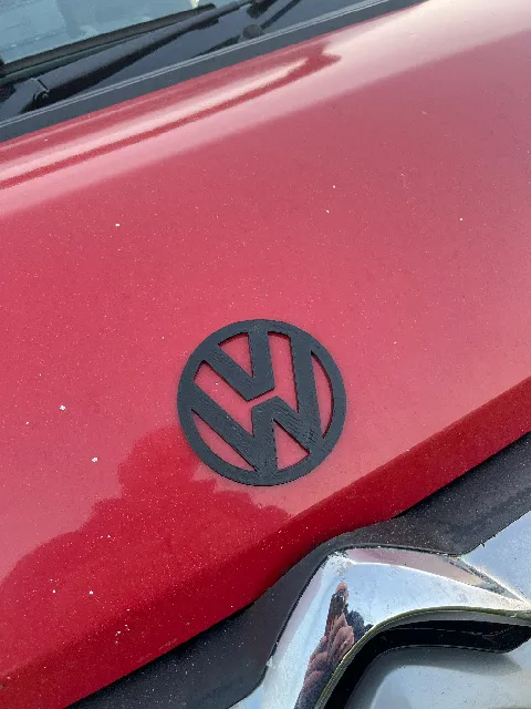 Make of VW Logo sign by JonBoyJones | Download free STL model ...