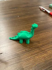 Cute Stylized Dinosaur Toy