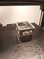 Customizable & stackable beer crate for all types of batteries