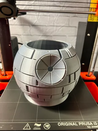 Death Star Yarn Bowl by BannMakes