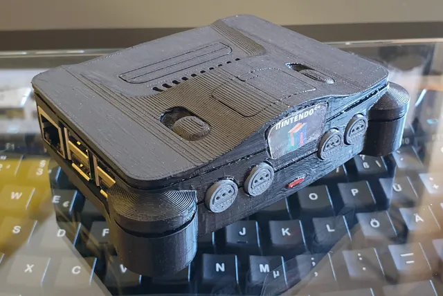 Make of N64 Raspberry Pi 3/2 Case by IXPatch | Download free STL model ...