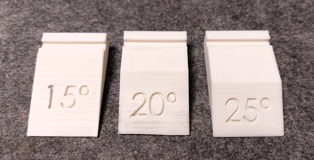 Knife Sharpening Angle Guides by William | Download free STL model