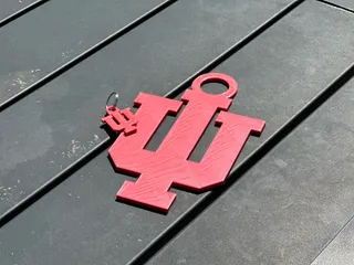Indiana University Keychain