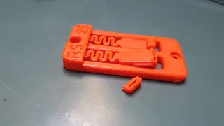 Low height din rail mount for LRS-200, RS-25, raspberry pi(3or4 and zero 2), and BTT octopus