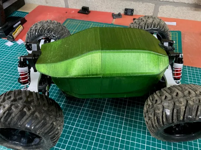 Make of Robak 2 RC Car by Johan Vanelderen | Download free STL model ...