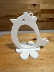 Chick and Rabbit Egg Holder (Kinder Surprise)