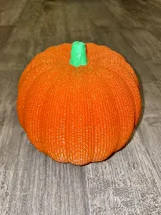 Knitted Decorative Pumpkin 1
