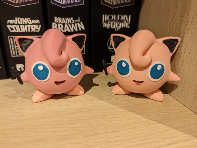 Jigglypuff Rondoudou HD by ELVISART | Download free STL model ...