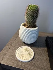 Improved Plate for Modern Spiral Planter