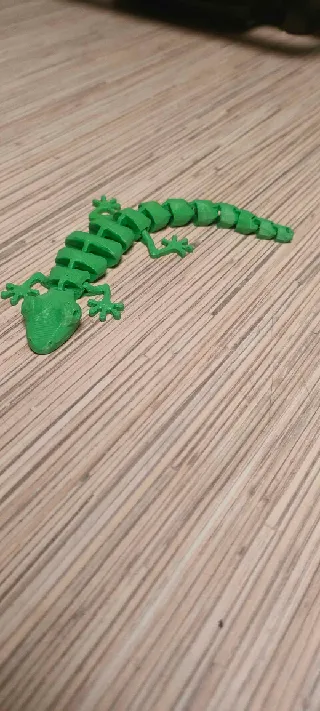 Low Poly Articulated Lizard by HexAxis3D | Download free STL model ...