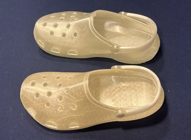 Make of Crocs Shoes - Fully 3d-printed by Mike | Download free STL ...