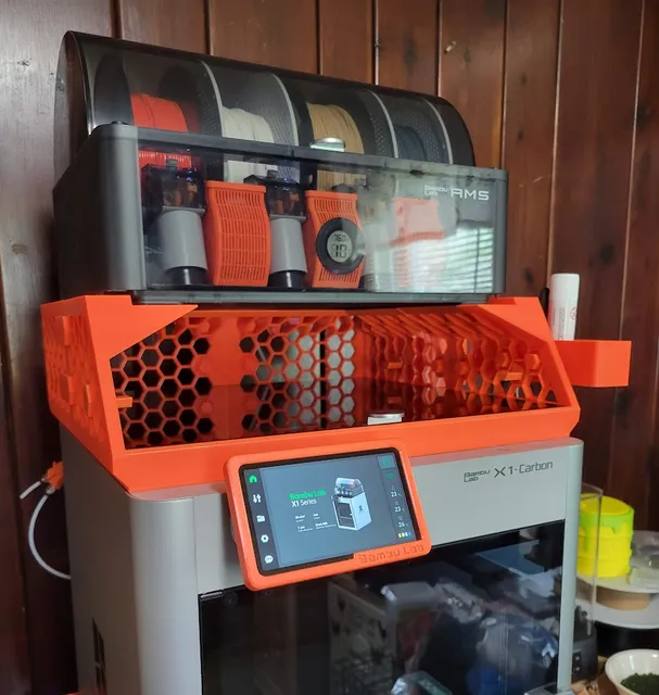 Make of X3D-v3 Riser | Bambu Lab X1/P1 AMS Stand by Sharryn | Download ...