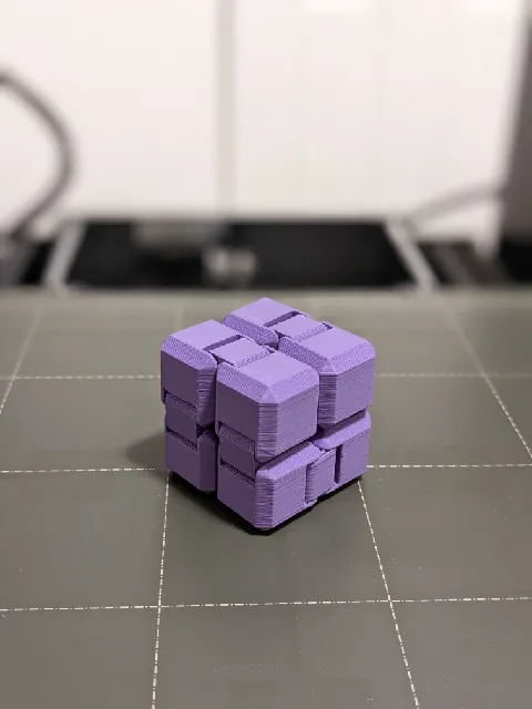 Make of Yet Another Fidget Infinity Cube v2 by EO3D | Download free STL ...