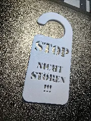 Türanhänger STOP NICHT STÖREN, Door Hanger STOP KEEP OUT