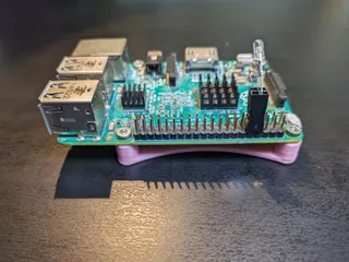 Raspberry Pi 2/3/4 B mounting plate