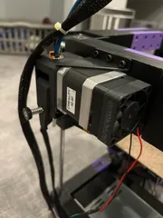 Fan spacer for Stepper Motor