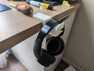 Desk Mount Headphone Holder / Mount / Clamp