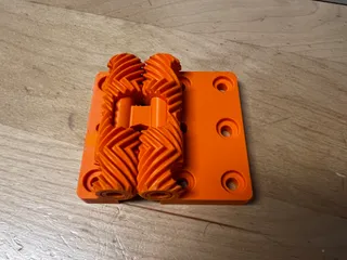 Print in Place Geared Hinge