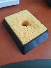Soldering sponge holder soldering iron tip cleaning