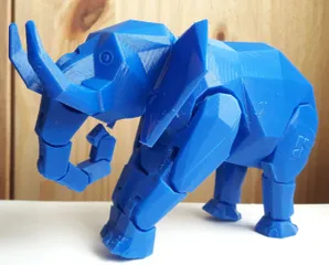 Blank Elephant (by Amao chan on thingyverse)
